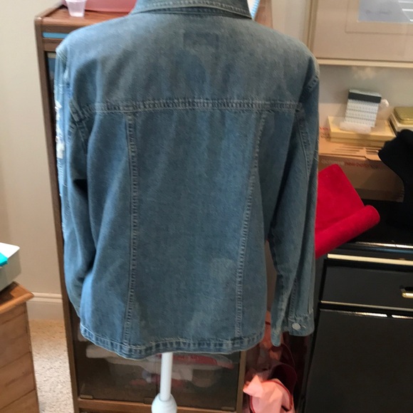 Darling light jean jacket embellished with blue, - Picture 6 of 7